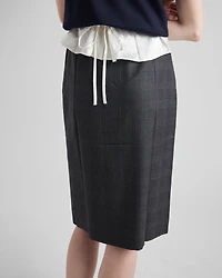 Wool skirt