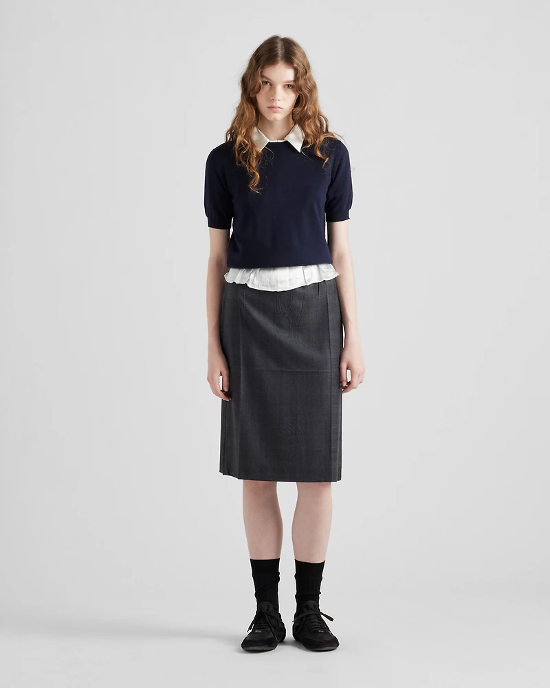 Wool skirt
