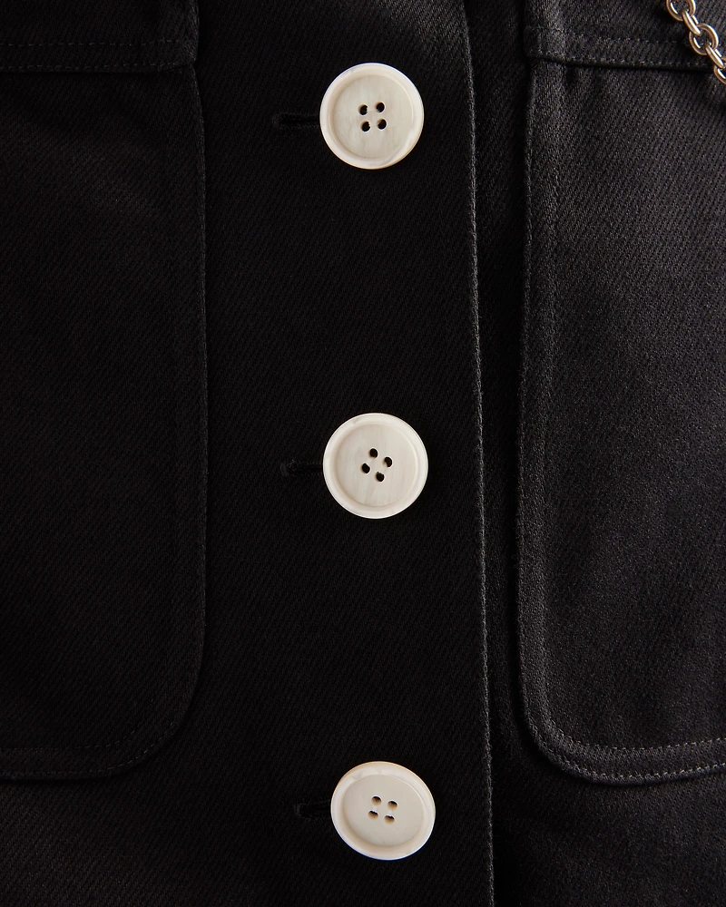 Cotton drill skirt