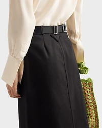 Cotton drill skirt