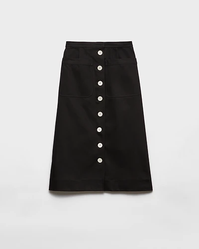 Cotton drill skirt