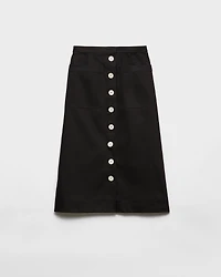 Cotton drill skirt