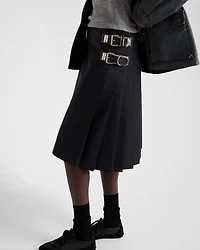 Kid mohair skirt