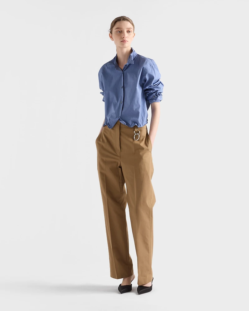 Poplin pants