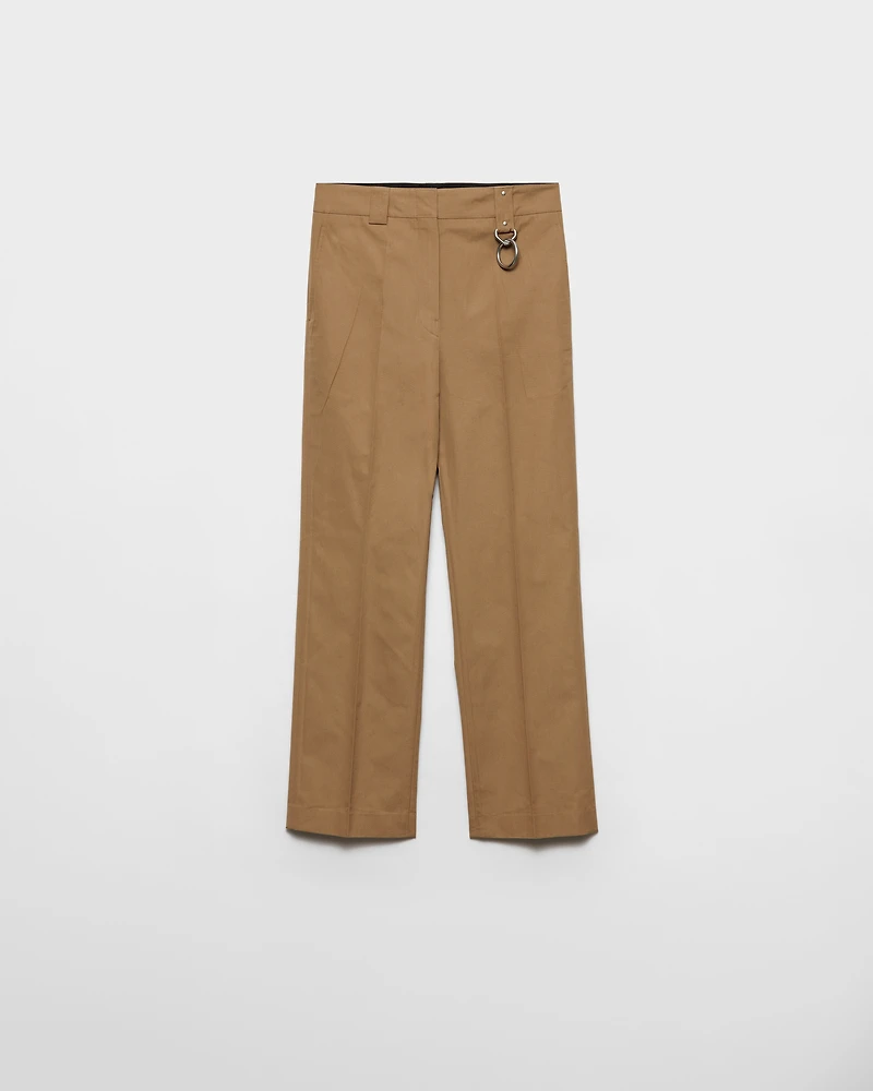 Poplin pants