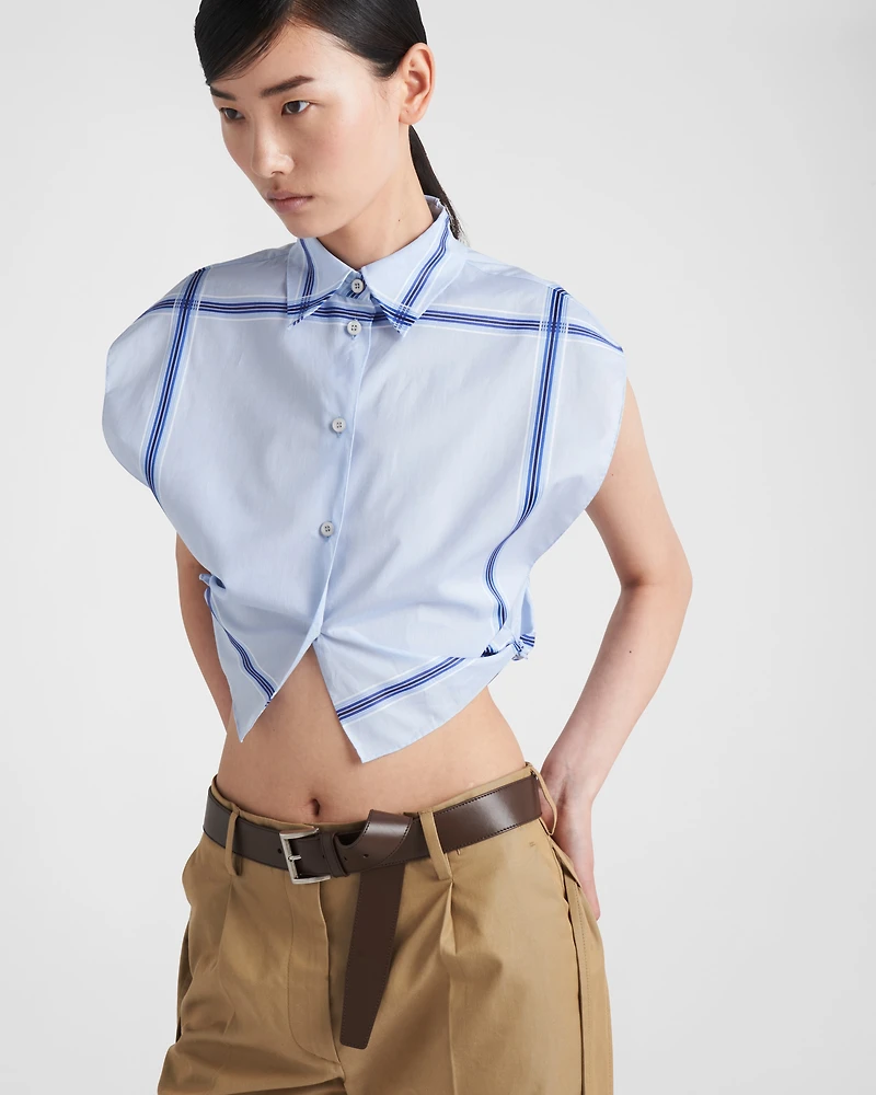 Cotton twill pants