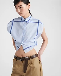 Cotton twill pants