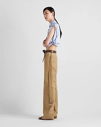 Cotton twill pants