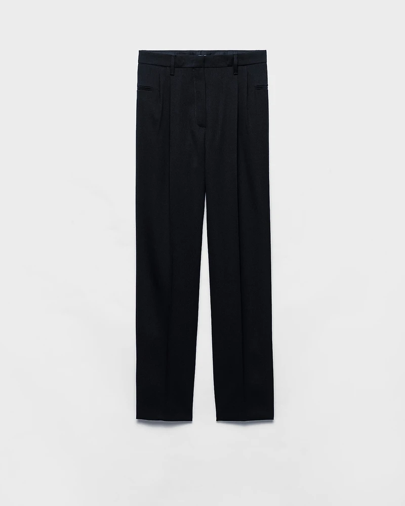 Wool pants