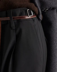 Light wool pants