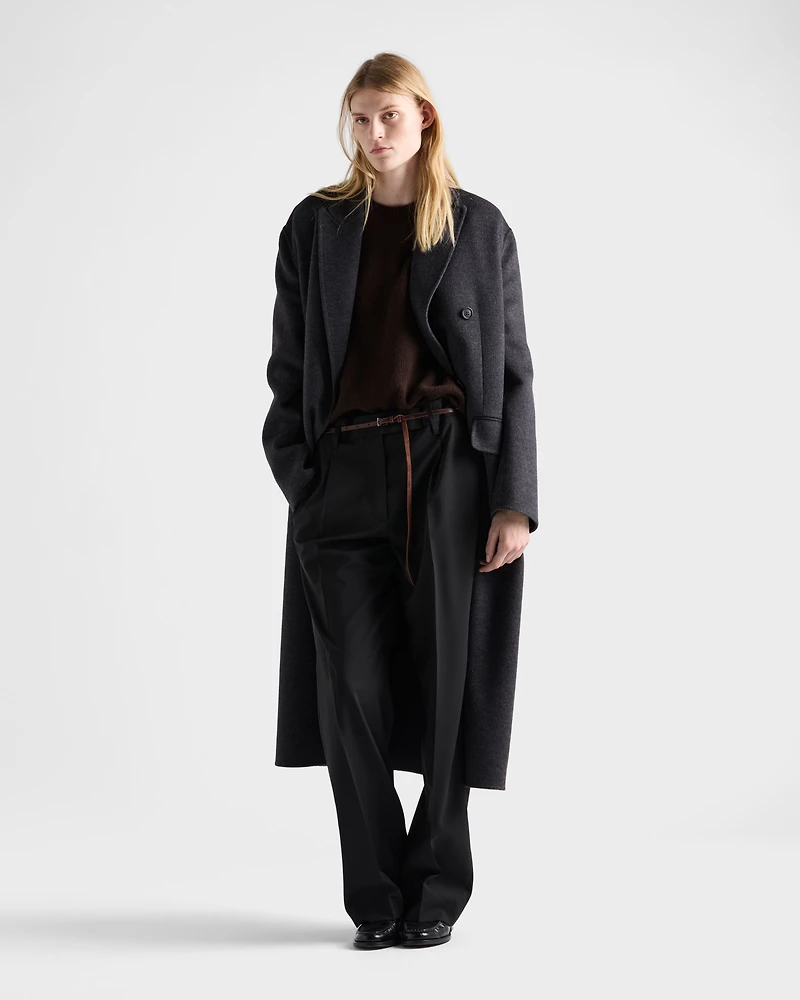 Light wool pants