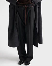 Light wool pants