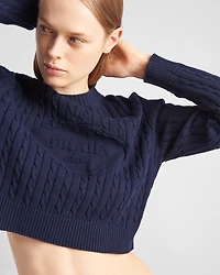 Cotton crew-neck sweater