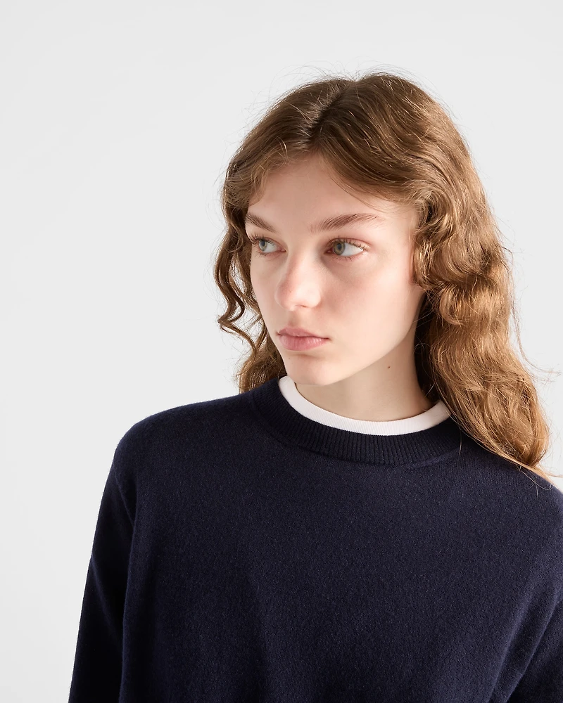 Cashmere crew-neck sweater