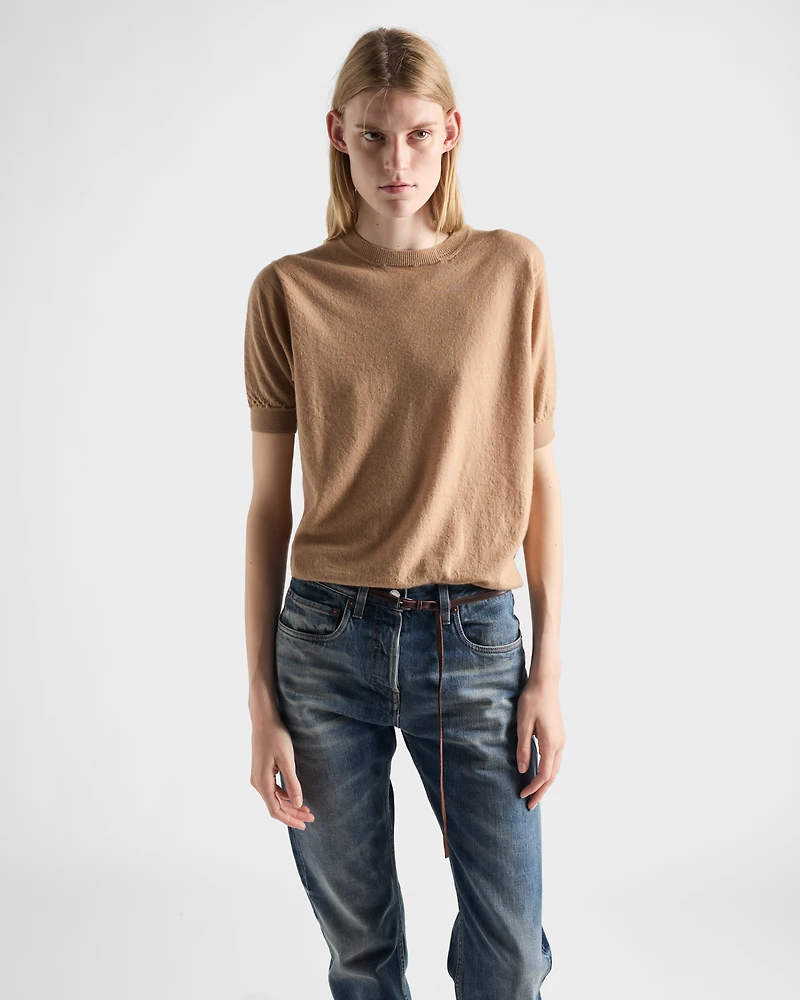 Cashmere crew-neck sweater