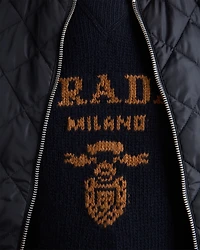 Wool and cashmere crew-neck sweater
