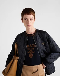 Wool and cashmere crew-neck sweater
