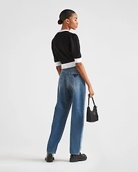 Cotton crew-neck sweater