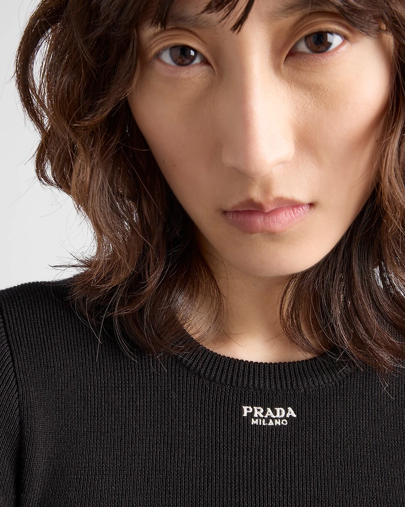Cotton crew-neck sweater