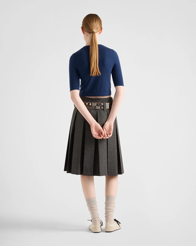 Cashmere intarsia sweater