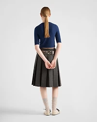 Cashmere intarsia sweater