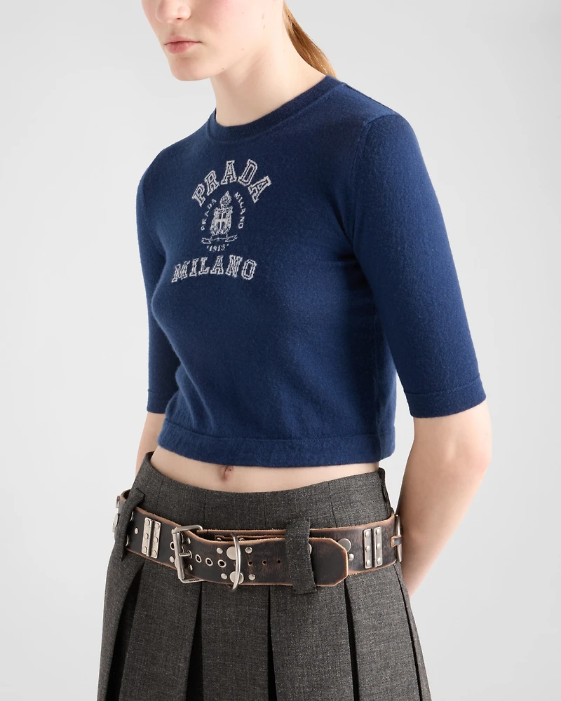 Cashmere intarsia sweater