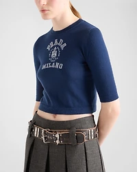 Cashmere intarsia sweater