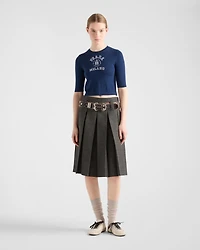 Cashmere intarsia sweater