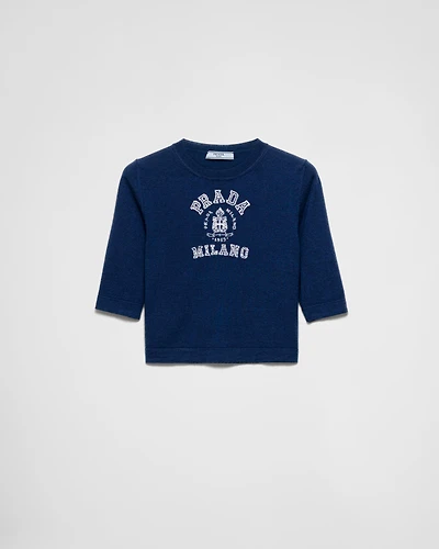 Cashmere intarsia sweater