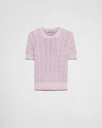 Cotton crew-neck sweater