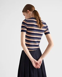 Cotton crew-neck sweater