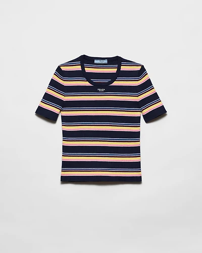Cotton crew-neck sweater