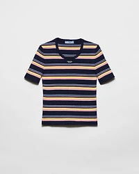 Cotton crew-neck sweater
