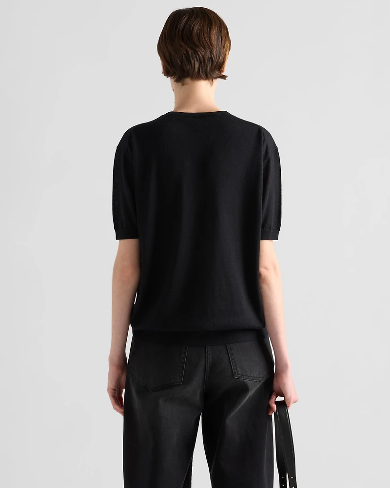 Cashmere crew-neck sweater