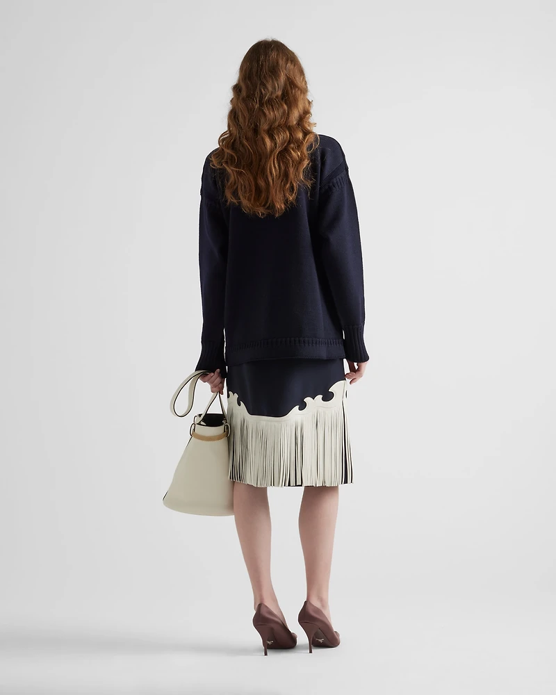 Oversized wool sweater