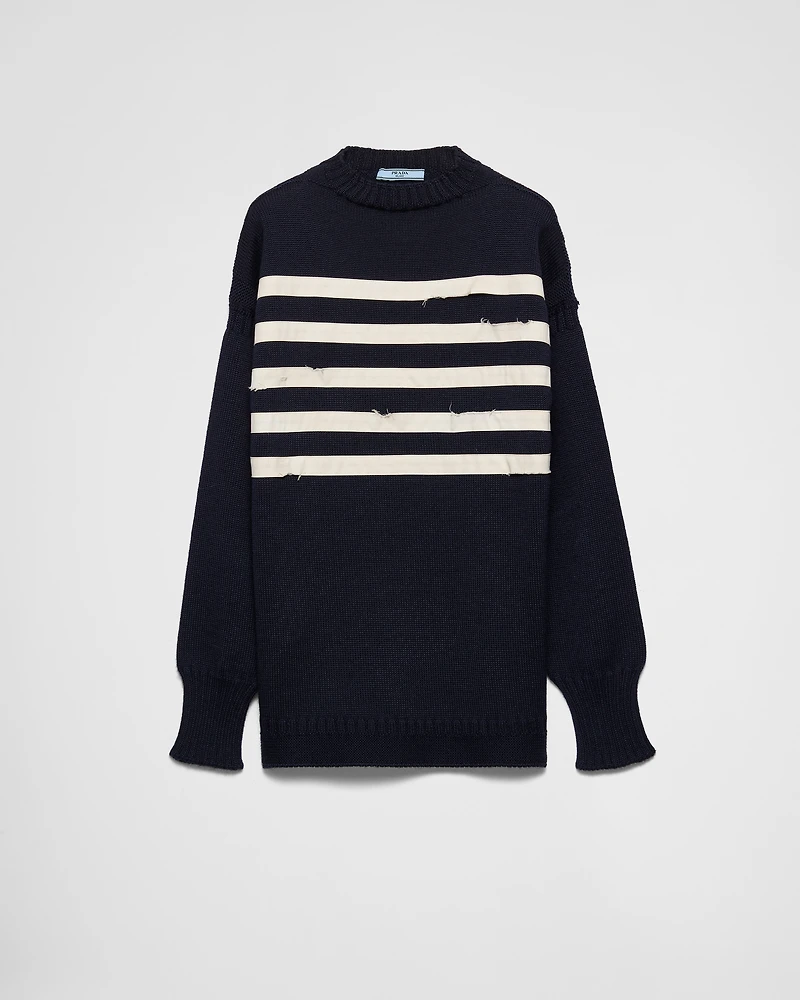 Oversized wool sweater