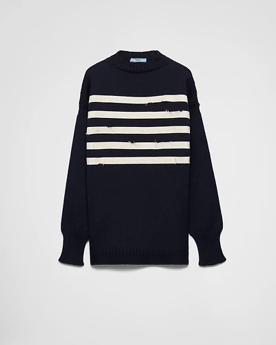 Oversized wool sweater