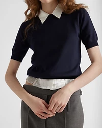 Wool crew-neck sweater