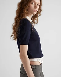 Wool crew-neck sweater