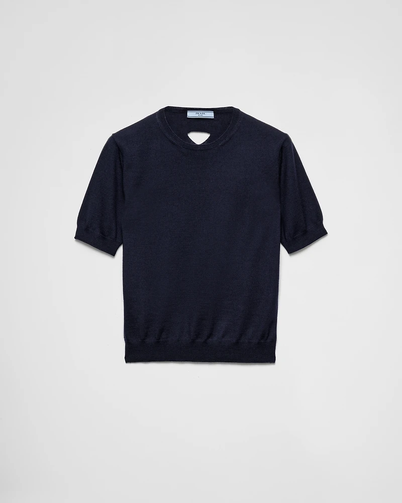 Wool crew-neck sweater