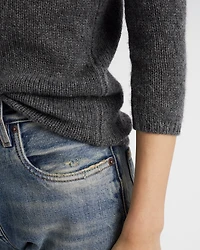 V-neck cashmere sweater