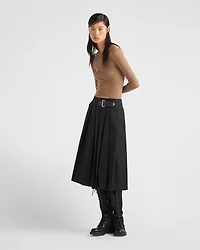 Superfine wool crew-neck sweater