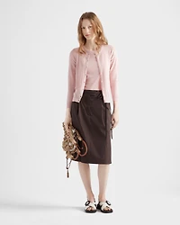 Silk and cotton crew-neck sweater