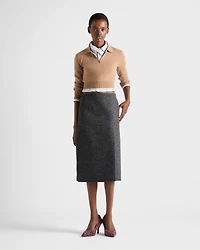 Cashmere polo sweater