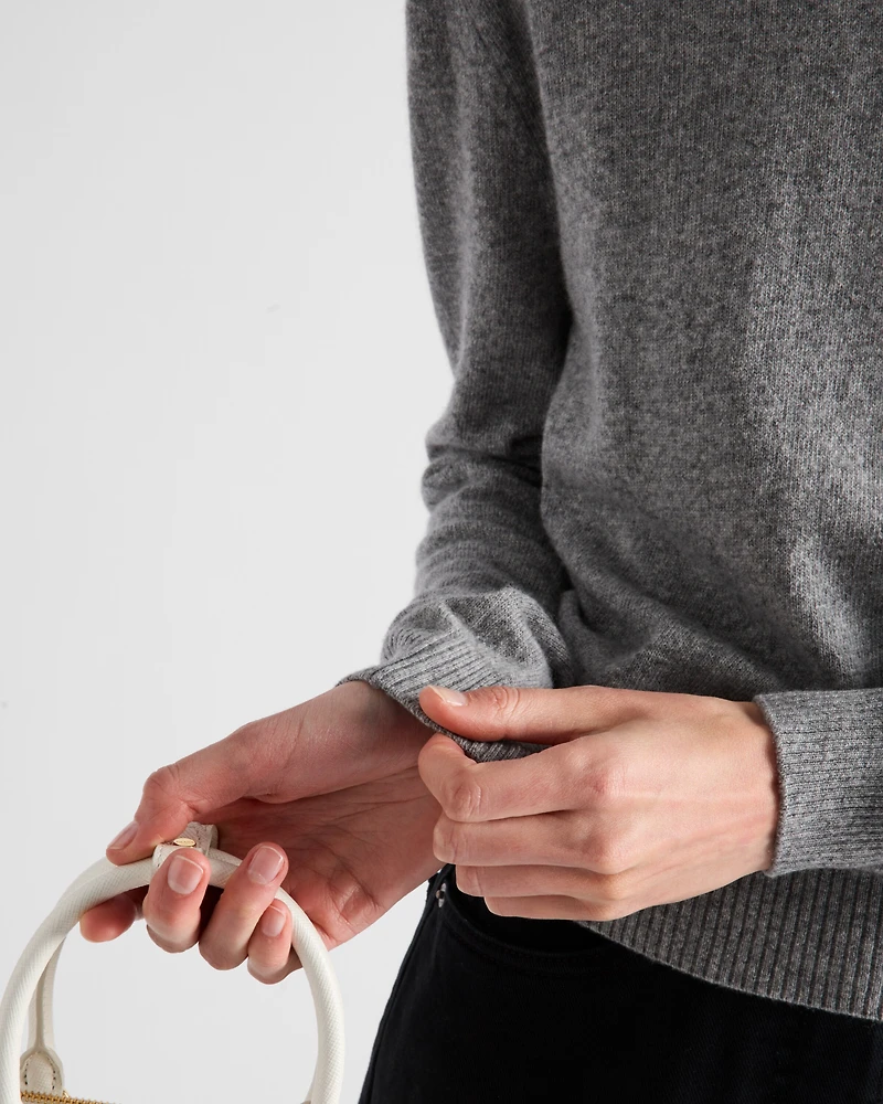 Cashmere and silk sweater