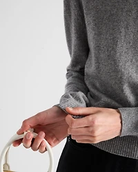 Cashmere and silk sweater