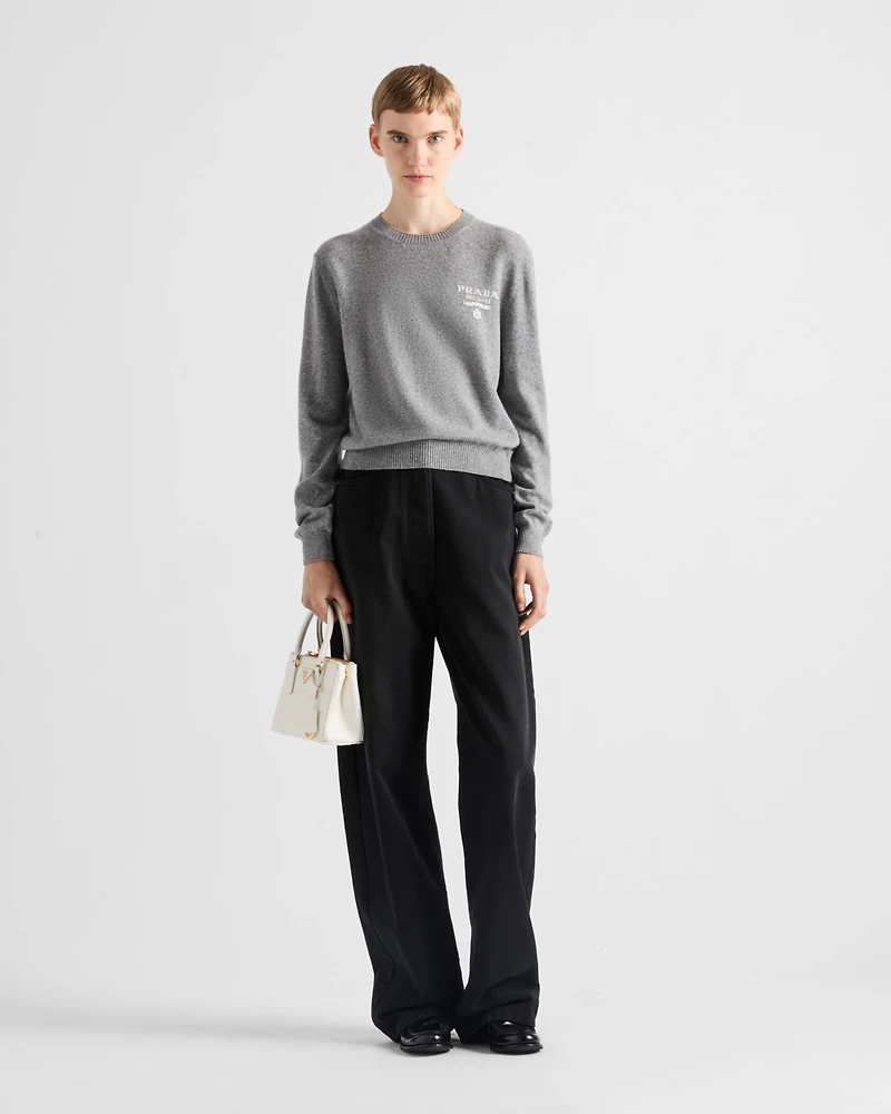 Cashmere and silk sweater