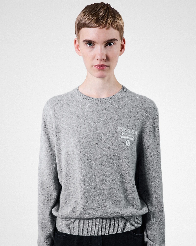 Cashmere and silk sweater