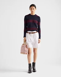 Wool crew-neck sweater