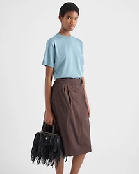 Cotton crew-neck sweater